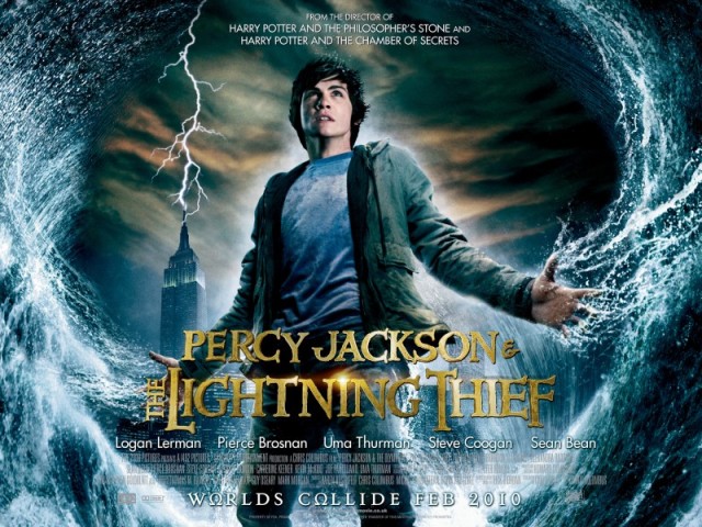 Percy Jackon e Ladrão de Raios, filme de Chris Columbus, Fox Films, 2010